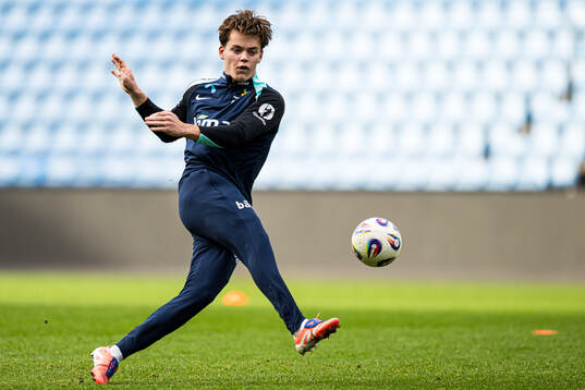 Sverre Nypan of the Norwegian national football team