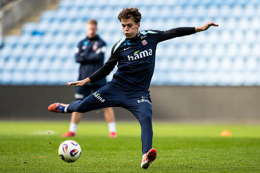 Sverre Nypan of the Norwegian national football team
