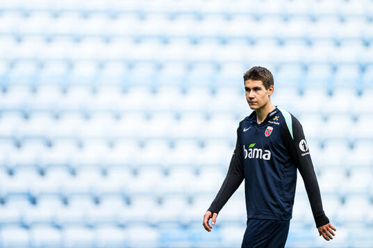 Eivind Helland of the Norwegian national football team
