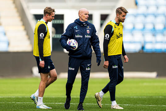 Torbjørn Heggem, head coach Ståle Solbakken and