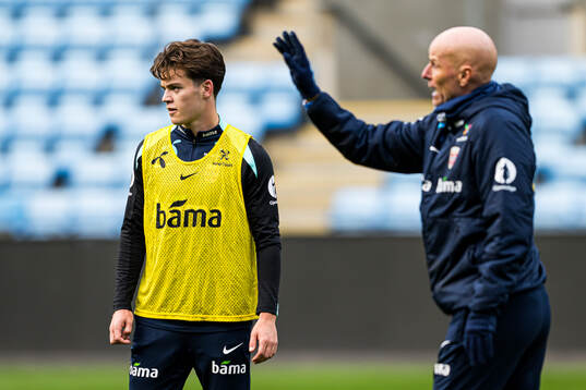 Sverre Nypan of the Norwegian national football team