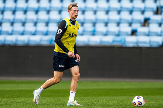 Torbjørn Heggem of the Norwegian national football team
