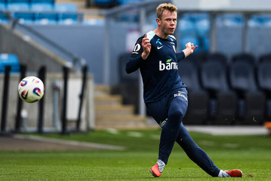 Aune Heggebø of the Norwegian national football team