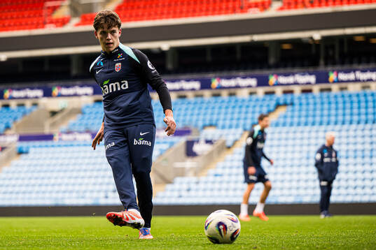 Sverre Nypan of the Norwegian national football team