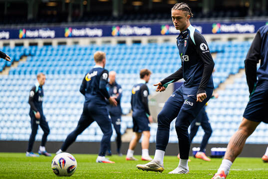 Thelo Aasgaard of the Norwegian national football team