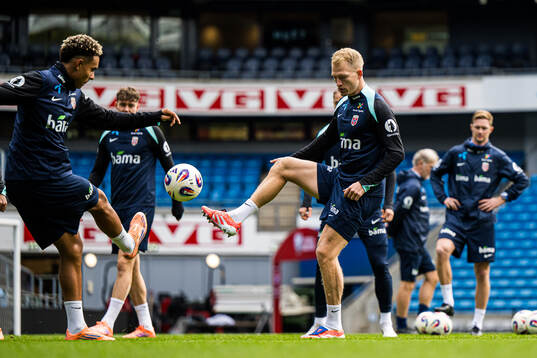 Andreas Hanche-Olsen of the Norwegian national football team