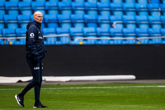 Head coach Ståle Solbakken of the Norwegian national