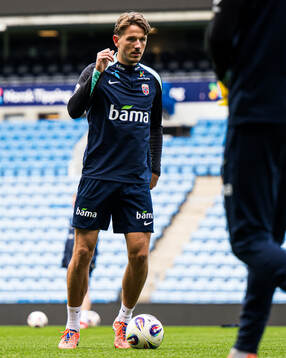 Sander Berge of the Norwegian national football team