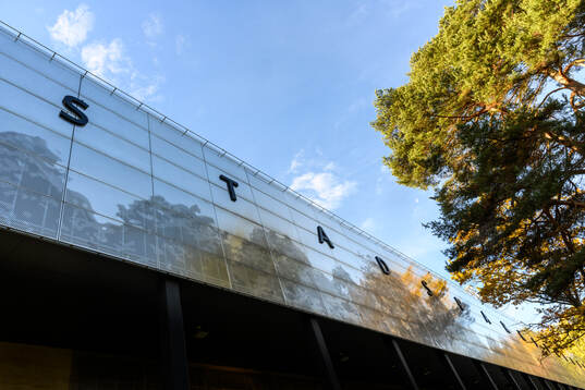 Exterior of arena Stadsparksvallen