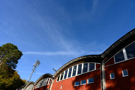 Exterior of arena Stadsparksvallen