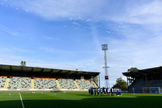 The players of the Swedish under-21 national football team