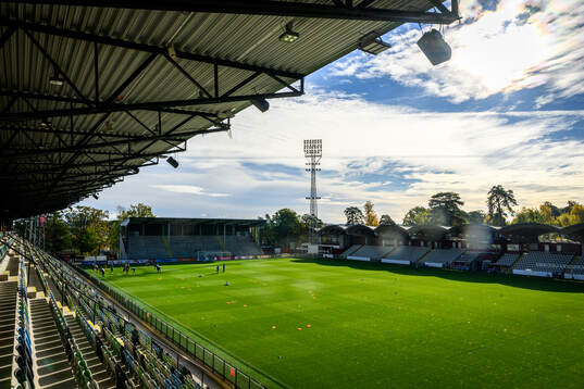 Interior of arena Stadsparksvallen