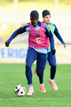 Genesis Antwi of the Swedish under-21 national football team