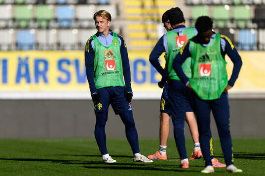 Noah Tolf of the Swedish under-21 national football team