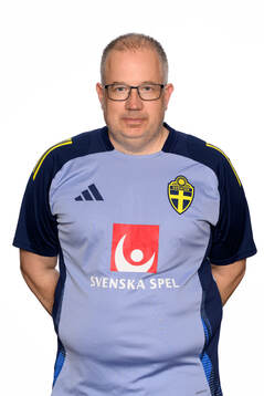 Kit manager Johan Hägglund poses for a portrait