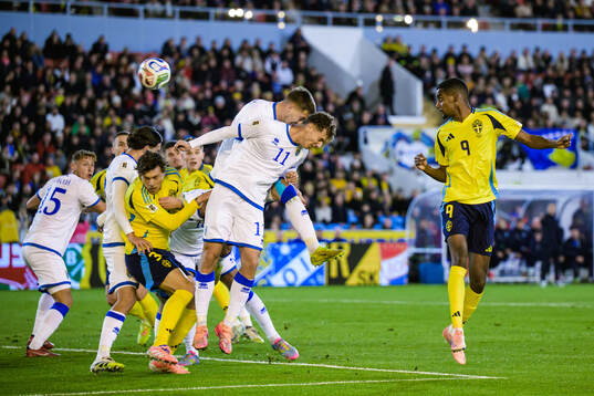 Alexander Isak of Sweden