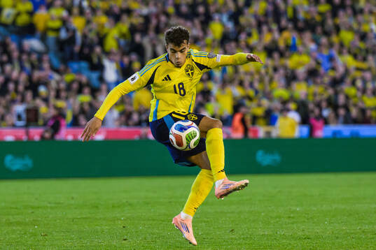 Yasin Ayari of Sweden