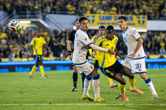 Alexander Isak of Sweden