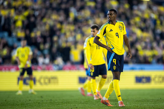 Alexander Isak of Sweden