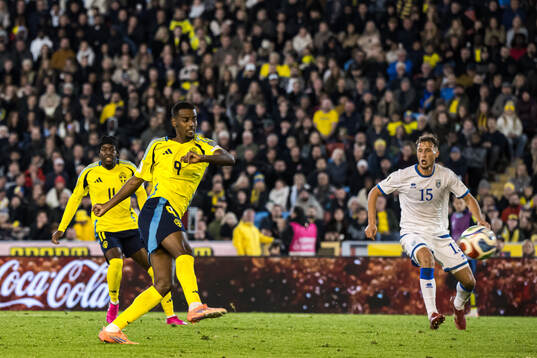 Alexander Isak of Sweden