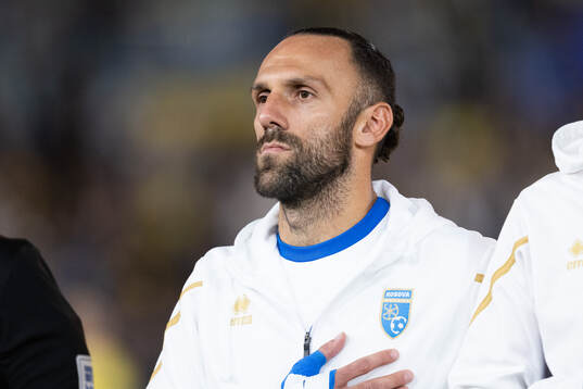 Vedat Muriqi of Kosovo
