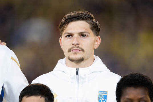 Florent Muslija of Kosovo