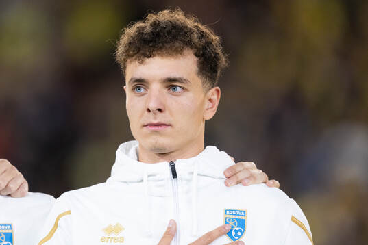 Fisnik Asllani of Kosovo