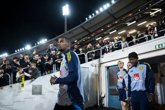 Alexander Isak of Sweden