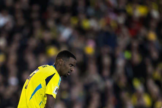 Alexander Isak of Sweden