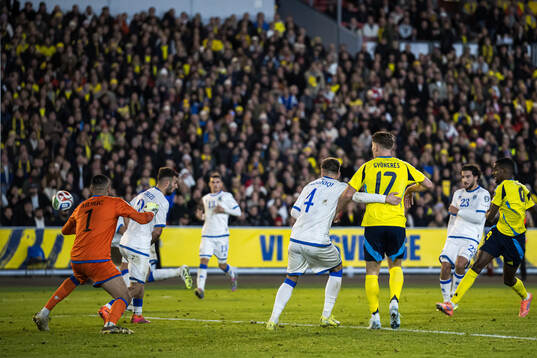 Alexander Isak of Sweden