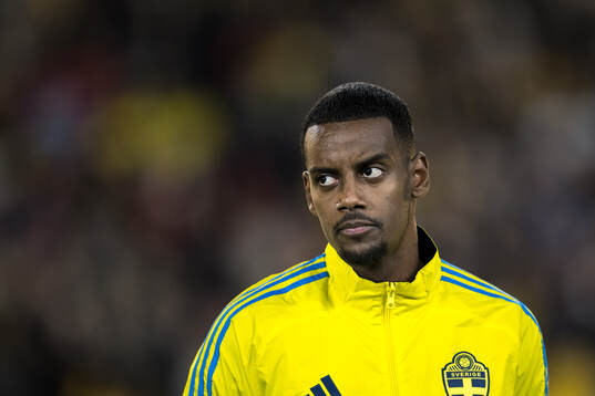 Alexander Isak of Sweden