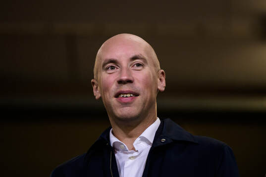 Simon Åström, President, of the Swedish Football