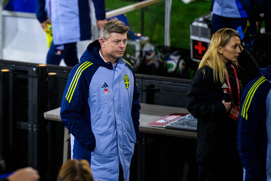 Head coach Jon Dahl Tomasson of Sweden