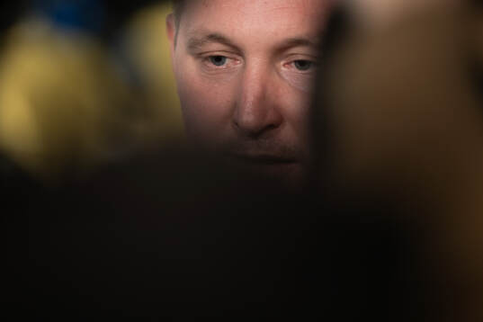 Kim Källström, Head of Football, is interviewed
