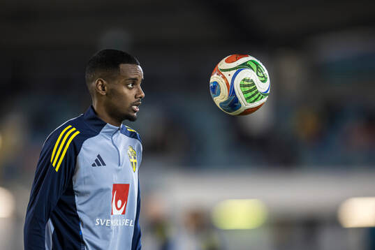 Alexander Isak of Sweden