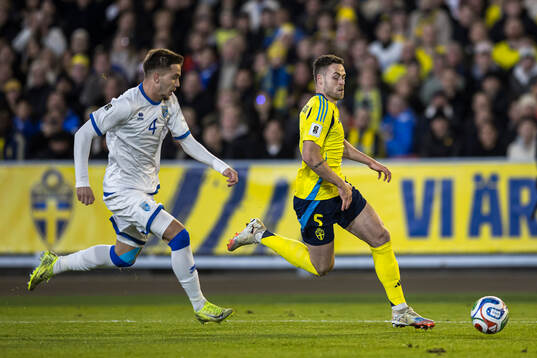 Ilir Krasniqi of Kosovo and Gabriel Gudmundsson of Sweden