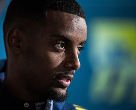 Alexander Isak of Sweden