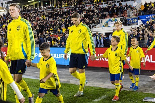 Alexander Bernhardsson, Viktor Gyökeres and Daniel Svensson