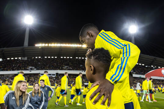 Alexander Isak of Sweden