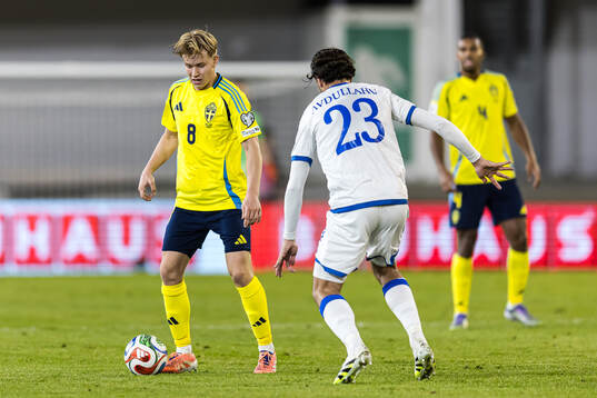 Daniel Svensson of Sweden and Leon Avdullahu of Kosovo