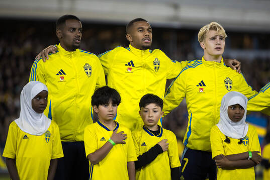 Alexander Isak, Isak Hien and Lucas Bergvall