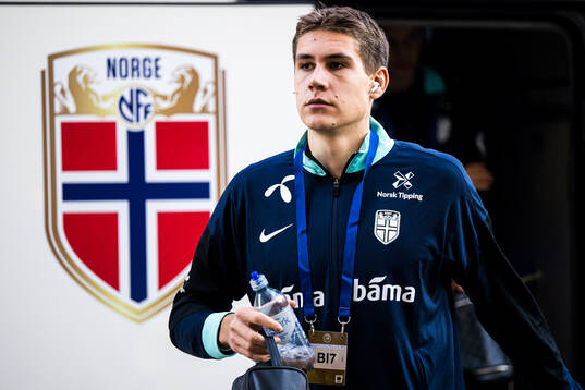 Eivind Helland of Norway arrives