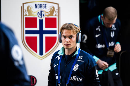 Kristian Arnstad of Norway arrives