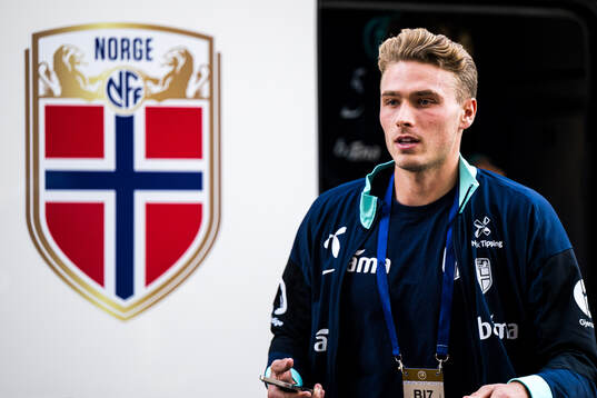 Sebastian Sebulonsen of Norway arrives