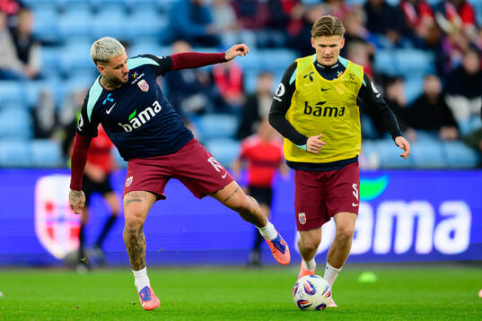 Aron Dønnum and David Møller Wolfe of Norway