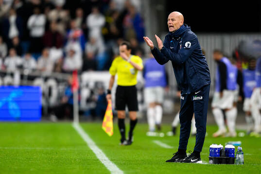 Head coach Ståle Solbakken of Norway
