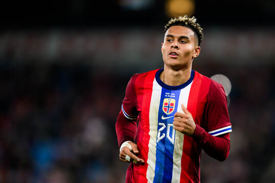 Antonio Nusa of Norway