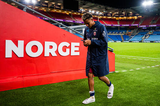 Antonio Nusa of Norway