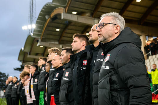 Head coach Jerzy Brzeczek of Poland