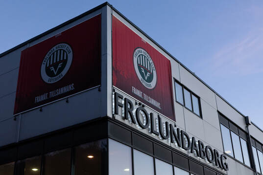 General view of the arena Frölundaborg